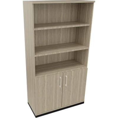 Kombischrank 2OH Tür 3OH Regal B1000xT442xH1869mm an/Eiche Nat Kombischrank 2OH Tür 3OH Regal B1000xT442xH1869mm an/Eiche Nat