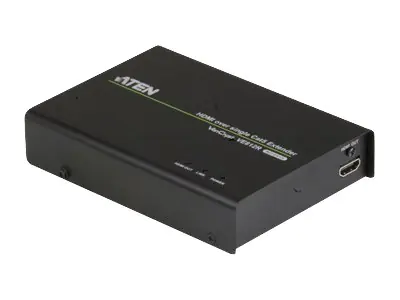 ATEN VE812R HDMI Over Single Cat 5 Receiver - Erweiterung für Video/Audio - Empfänger - HDMI - über CAT 5 - bis zu 100 m ATEN VE812R HDMI Over Single Cat 5 Receiver - Erweiterung für Video/Audio - Empfänger - HDMI - über CAT 5 - bis zu 100 m