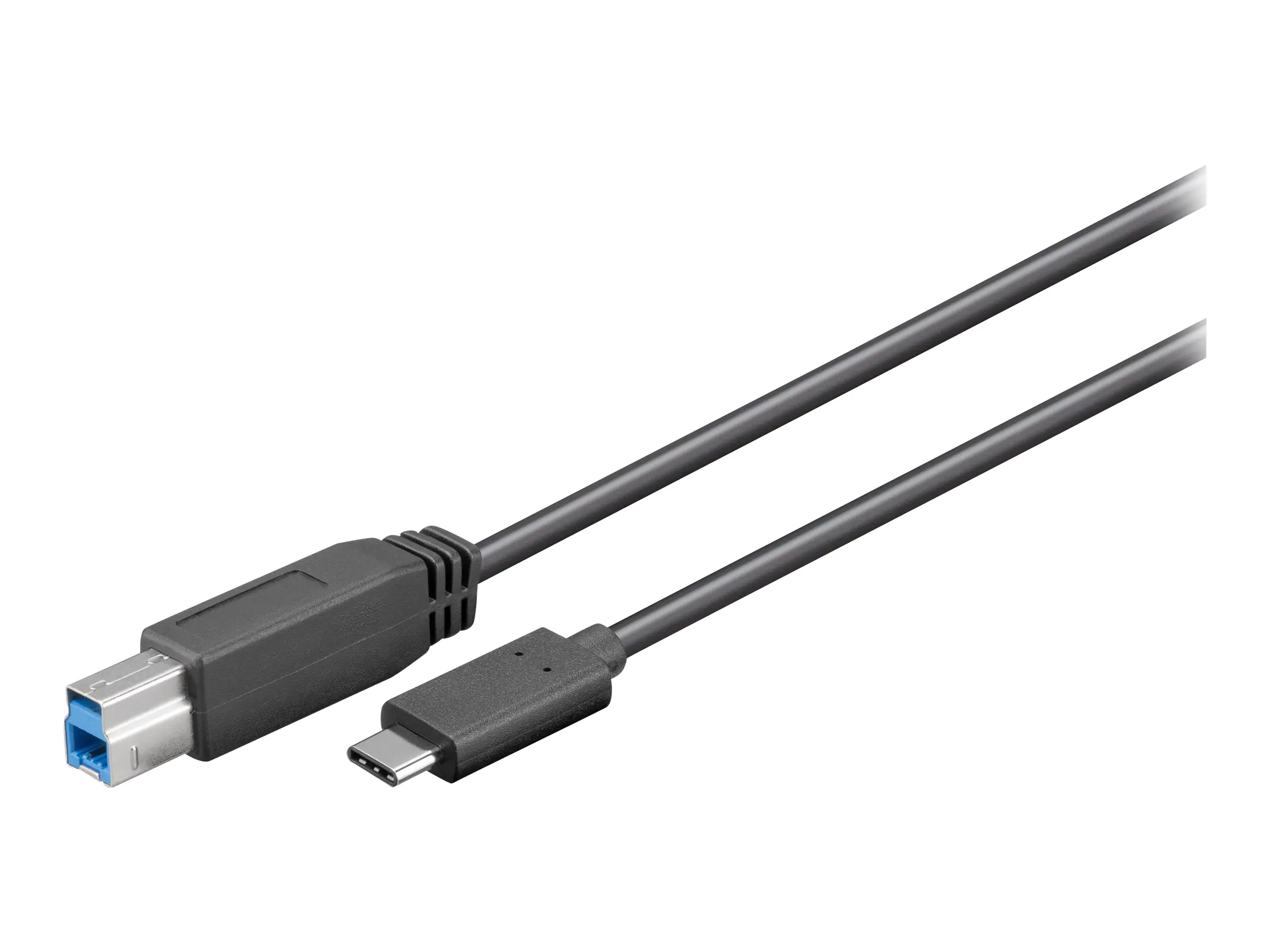 goobay - USB-Kabel - USB Type B (M) bis USB-C (M) - USB 3.0 - 1 m - rund goobay - USB-Kabel - USB Type B (M) bis USB-C (M) - USB 3.0 - 1 m - rund