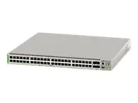 Allied Telesis AT GS980M/52 - Switch - managed - 48 x 10/100/1000 + 4 x Gigabit SFP - Desktop, an Rack montierbar, wandmontierbar