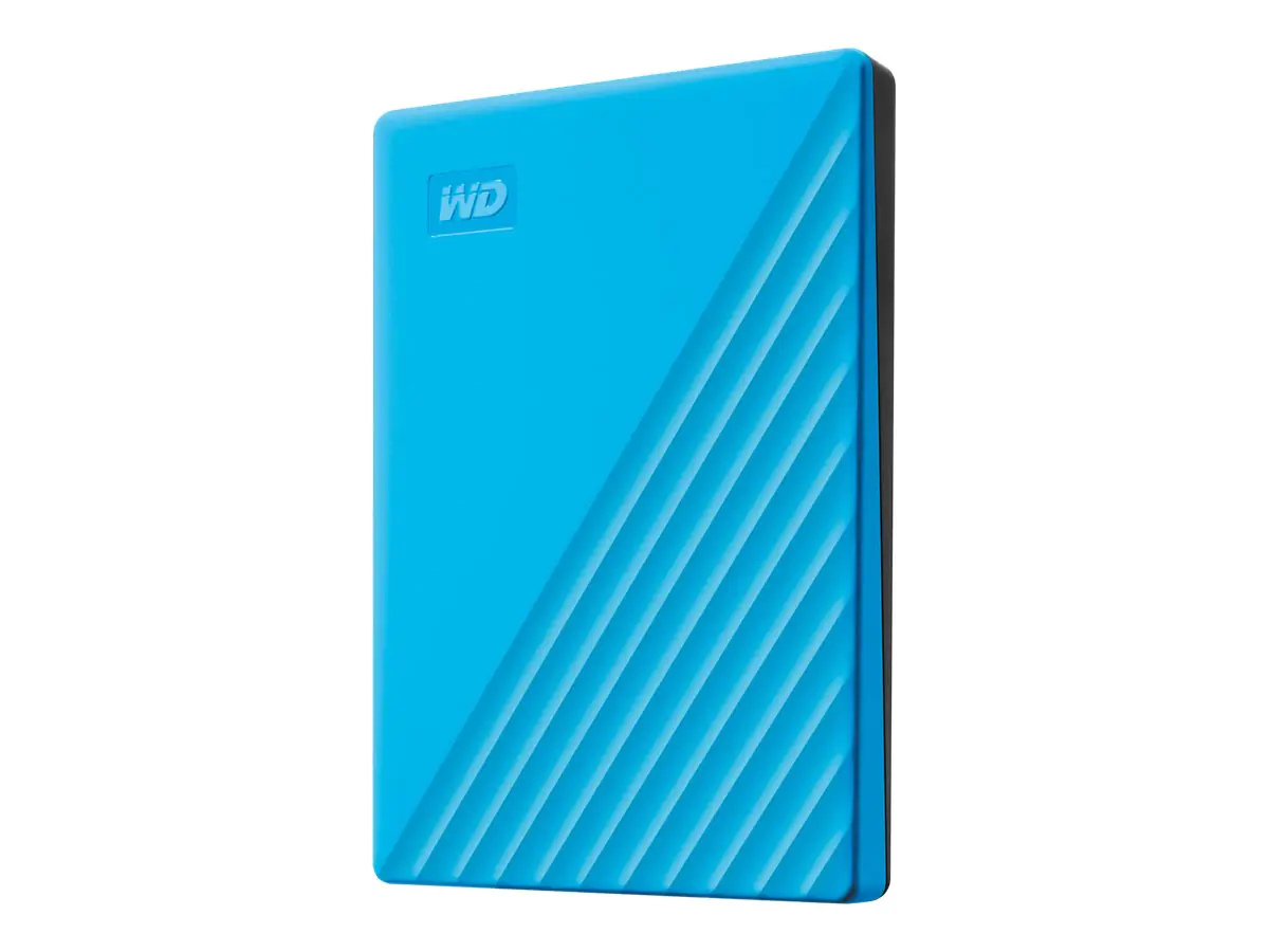 WD My Passport WDBYVG0020BBL - Festplatte - verschlüsselt - 2 TB - extern (tragbar) - USB 3.2 Gen 1 - 256-Bit-AES - Blau WD My Passport WDBYVG0020BBL - Festplatte - verschlüsselt - 2 TB - extern (tragbar) - USB 3.2 Gen 1 - 256-Bit-AES - Blau