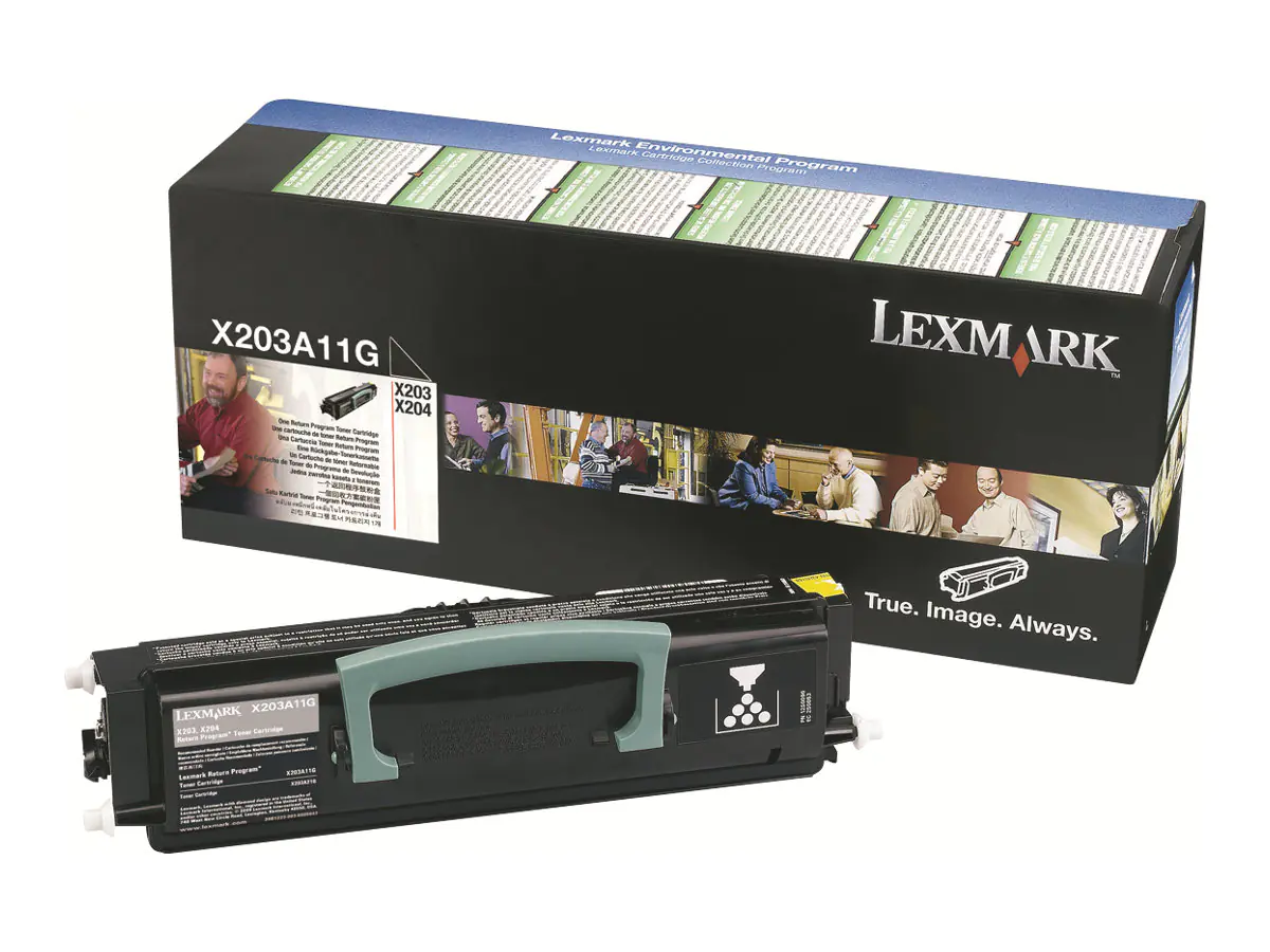 Lexmark Schwarz - original - Tonerpatrone LCCP X203A11G