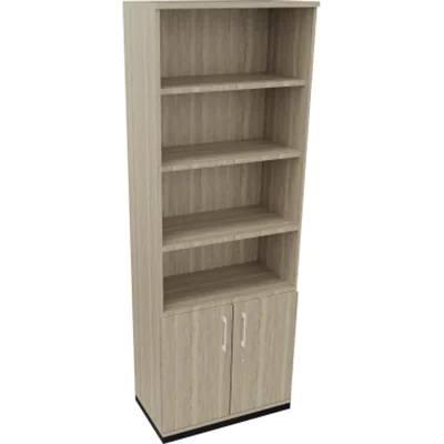 Kombischrank 2OH Tür 4OH Regal B800xT442xH2221mm an/Eiche Nat Kombischrank 2OH Tür 4OH Regal B800xT442xH2221mm an/Eiche Nat