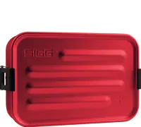 SIGG Plus S, Brotdose, Erwachsener, Rot, Aluminium, Monochromatisch, Rechteckig 8697.20
