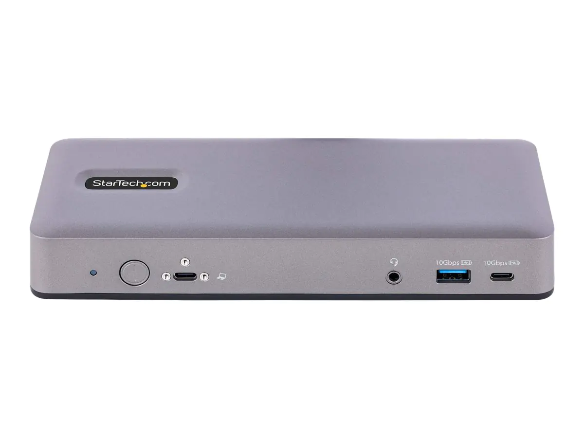 StarTech USB-C Docking Station - Multi Monitor HDMI/DP/DP Alt Mode USB-C Dock - 3x 4K30 / 2x 4K60 - 7-Port USB Hub - 60W Power Delivery - GbE - 3.5mm Audio - Works With Chromebook certified - Dockingstation - USB-C / Thunderbolt 3 / Thunderbolt 4 - 2 x DP StarTech USB-C Docking Station - Multi Monitor HDMI/DP/DP Alt Mode USB-C Dock - 3x 4K30 / 2x 4K60 - 7-Port USB Hub - 60W Power Delivery - GbE - 3.5mm Audio - Works With Chromebook certified - Dockingstation - USB-C / Thunderbolt 3 / Thunderbolt 4 - 2 x DP