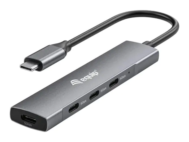 Equip Hub - 4 x USB-C 3.2 Gen 1 - Desktop 128963