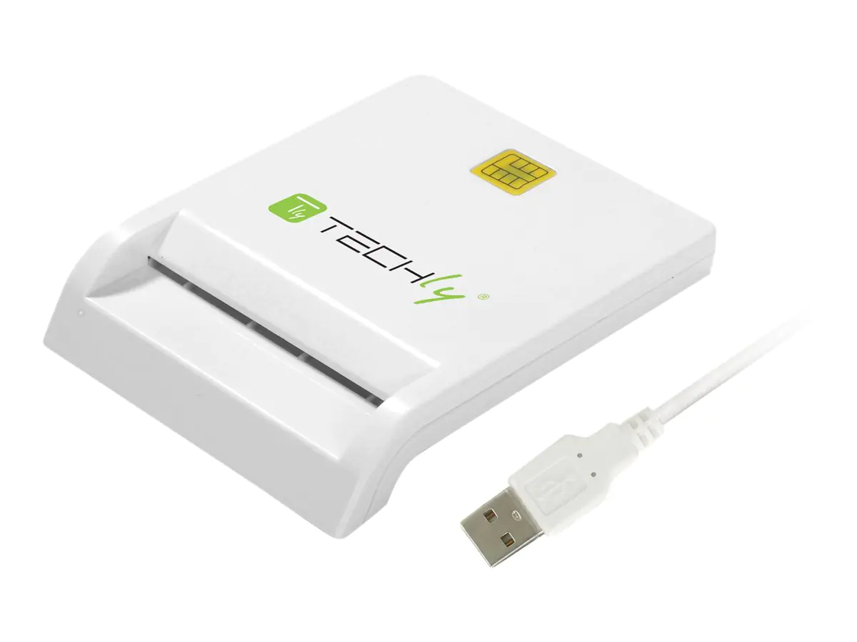 Techly Compact - SmartCard-Leser/-Schreiber I-CARD CAM-USB2TY
