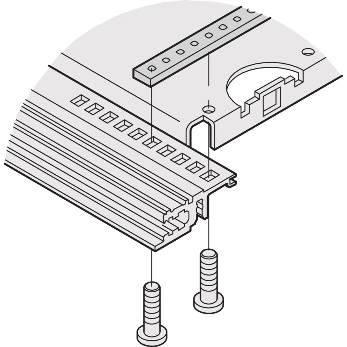 SCHROFF THREADED INSERT 41MP2