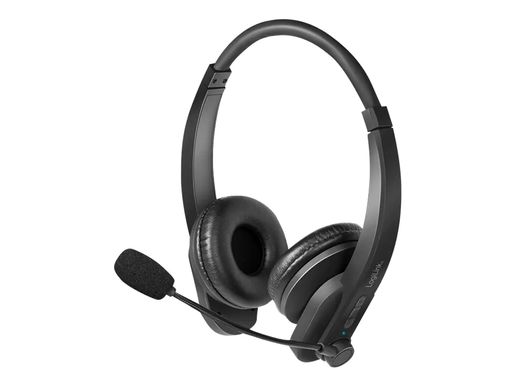LogiLink Headset - On-Ear - Bluetooth - kabellos BT0060