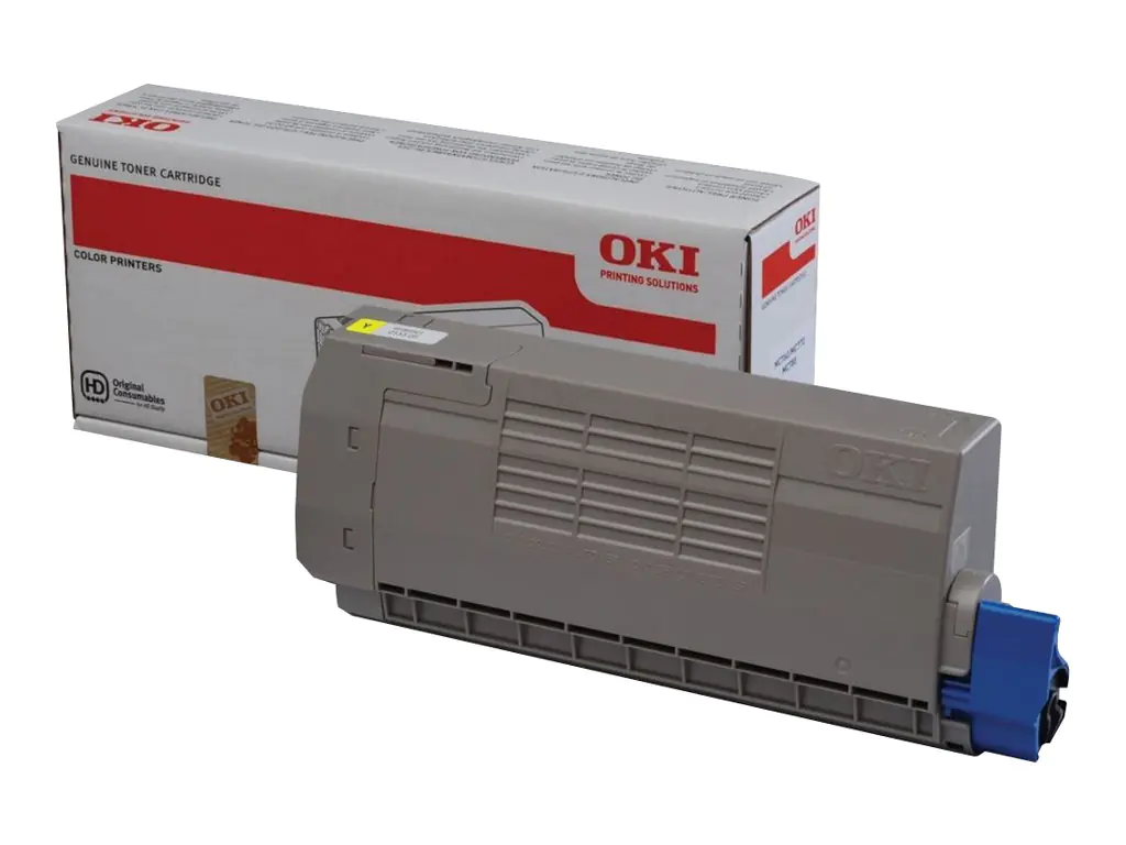 OKI - Gelb - Original - Tonerpatrone - für OKI MC760dn, MC760dnfax, MC760dnvfax, MC770dnfax, MC780dfnfax