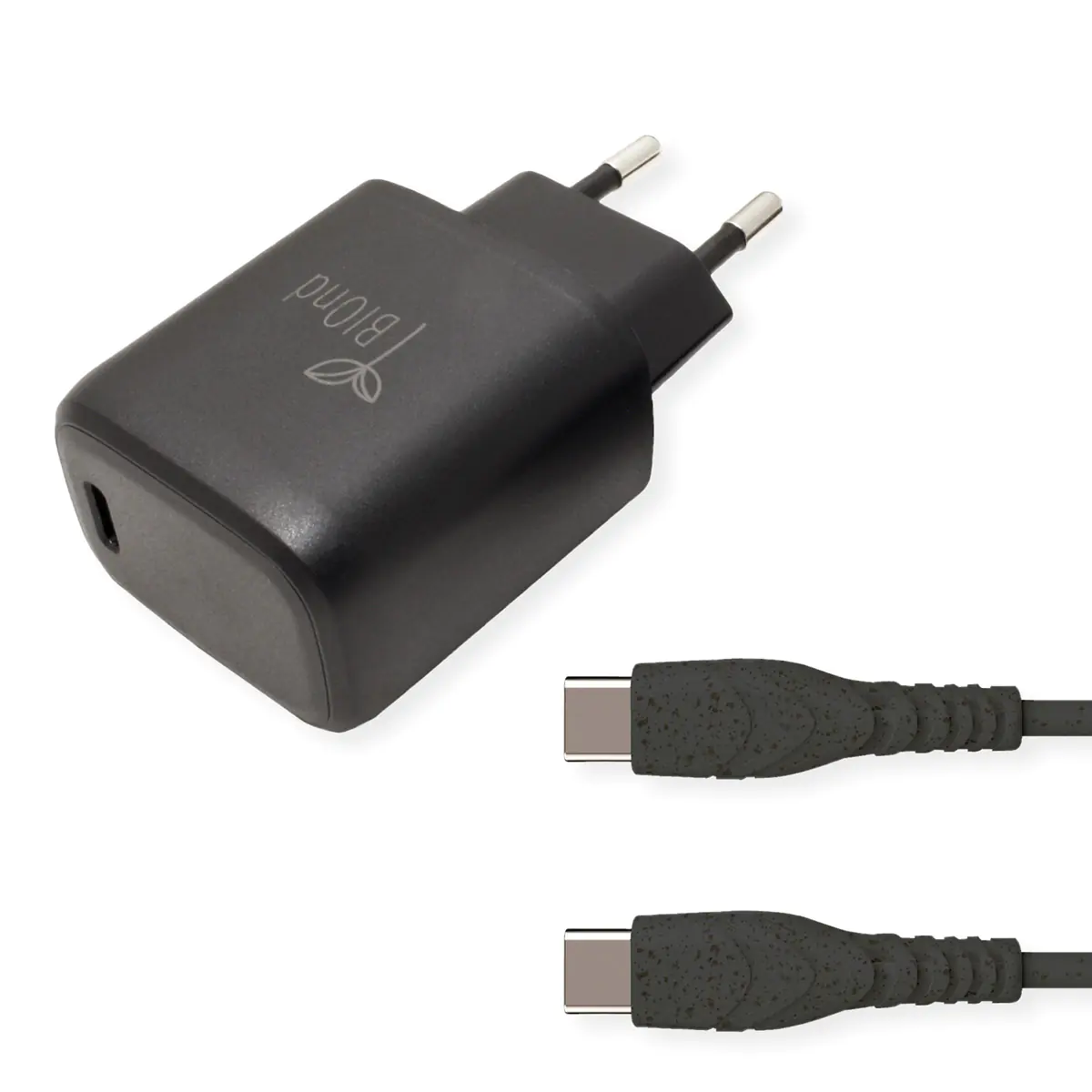 BIOnd Netzteil - mit USB-C Kabel - 25 Watt - 3 A - PD/PPS (24 pin USB-C) BIOnd Netzteil - mit USB-C Kabel - 25 Watt - 3 A - PD/PPS (24 pin USB-C)