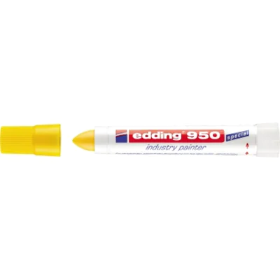 edding Industriemarker 950 4-950005 10mm Pastenspitze gelb edding Industriemarker 950 4-950005 10mm Pastenspitze gelb