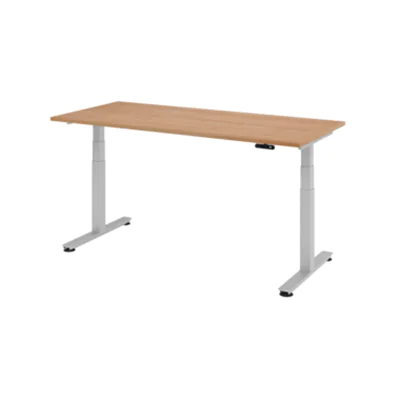 Hammerbacher Schreibtisch VXDSM19/N/S 180x80cm nußbaum Hammerbacher Schreibtisch VXDSM19/N/S 180x80cm nußbaum