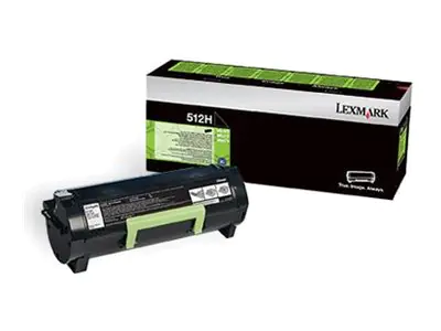 Lexmark 512H - Hohe Ergiebigkeit - original 51F2H00