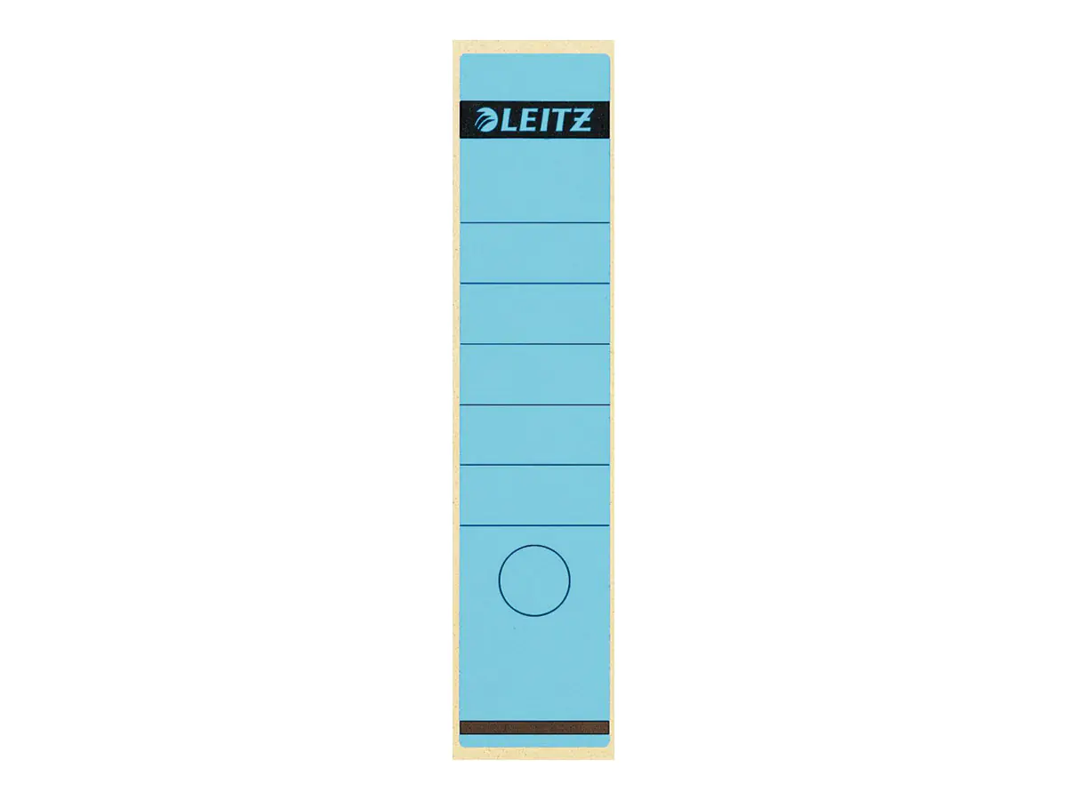 Leitz Ordneretikett 16400035 lang/breit Papier blau 10 St./Pack.