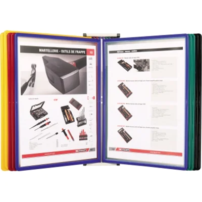 Tarifold Wandelement 414909 A4 10Tafeln Easy Load sort Tarifold Wandelement 414909 A4 10Tafeln Easy Load sort