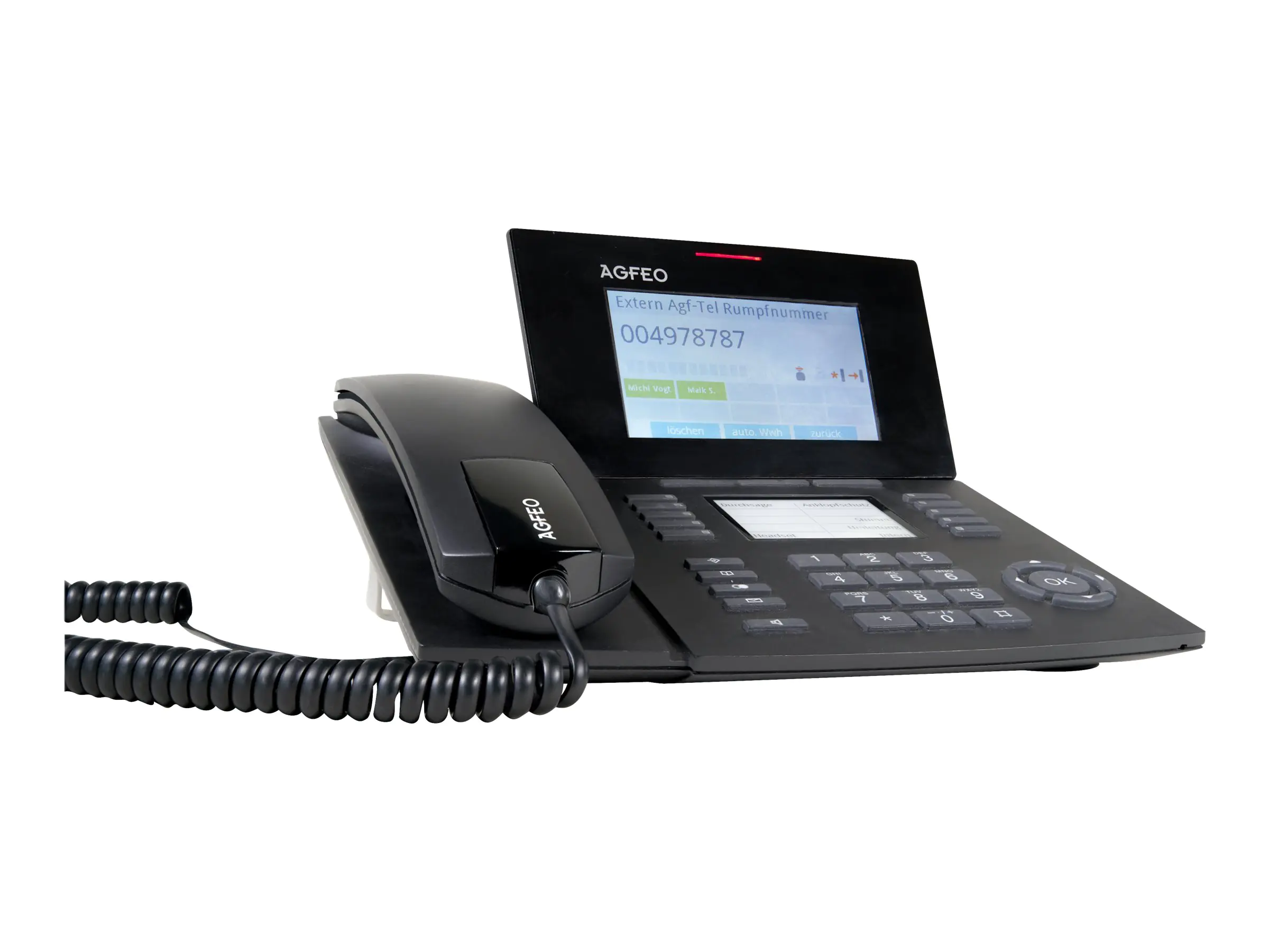 AGFEO ST 56 SENSORfon - Digitaltelefon - Schwarz 6101546
