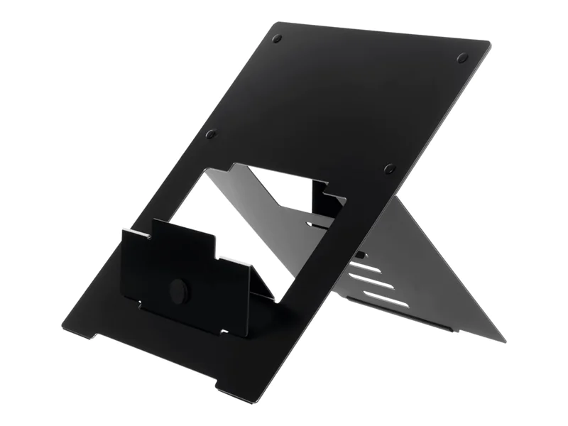 R-Go Laptopständer Riser Flexible - Notebook-Ständer - Schwarz