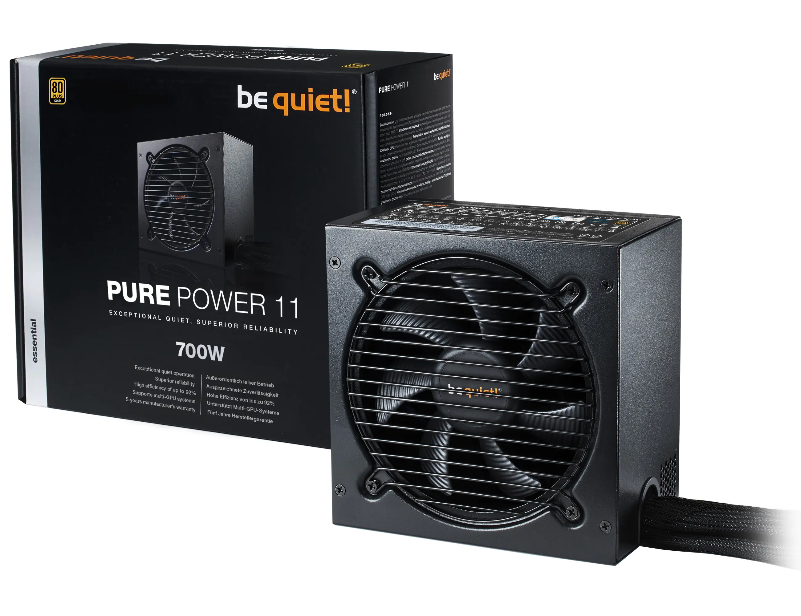 Be Quiet! Pure Power 11 - Netzteil (intern) BN295