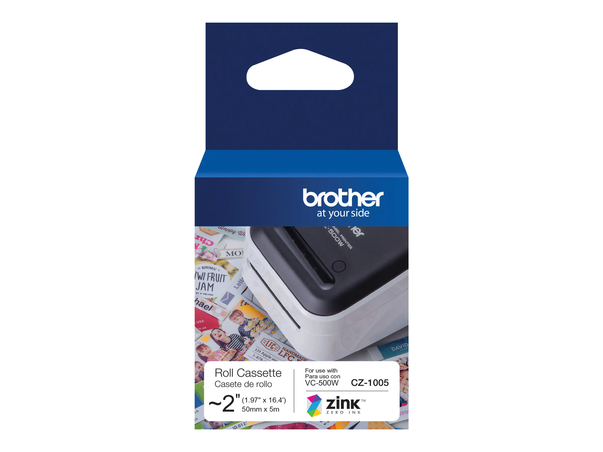 Brother Farbetikettenrolle CZ1005 50mm Länge 5m