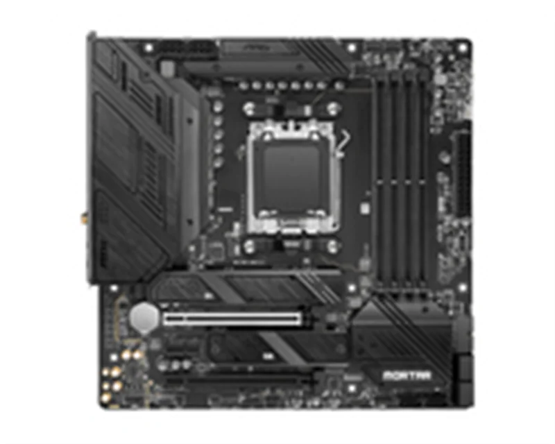 MSI MAG B650M Mortar WIFI, AMD, Sockel AM5, AMD Ryzen 7000 Series, Sockel AM5, DDR5-SDRAM, 128 GB 7D76-001R