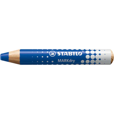 STABILO® Whiteboard-/Flipchartmarker MARKdry blau Rundspitze STABILO® Whiteboard-/Flipchartmarker MARKdry blau Rundspitze