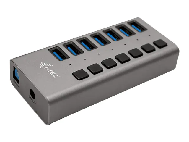 i-Tec USB 3.0 Charging HUB 7 port + Power Adapter 36 W - Hub - 7 x SuperSpeed USB 3.0 - Desktop i-Tec USB 3.0 Charging HUB 7 port + Power Adapter 36 W - Hub - 7 x SuperSpeed USB 3.0 - Desktop