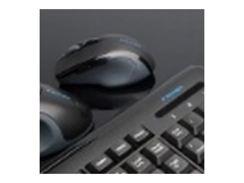 Kensington Pro Fit Retractable Mobile - Maus - optisch - 3 Tasten - kabelgebunden - USB - Schwarz