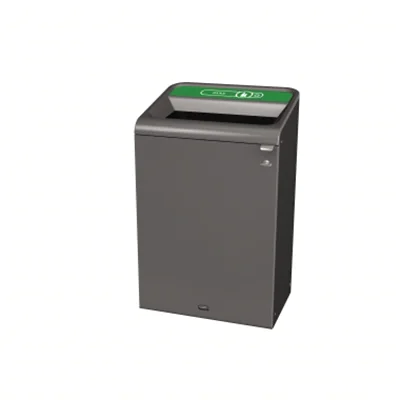 Rubbermaid Abfallsammelsystem 49,5 x 97,5 x 61 cm (B x H x T) 125l 1 Sortierfach Stahl, verzinkt grau/grün Rubbermaid Abfallsammelsystem 49,5 x 97,5 x 61 cm (B x H x T) 125l 1 Sortierfach Stahl, verzinkt grau/grün