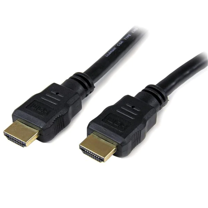 StarTech High-Speed-HDMI-Kabel 2m - HDMI Verbindungskabel Ultra HD 4k x 2k mit vergoldeten Kontakten - HDMI Anschlusskabel (St/St) - HDMI-Kabel - HDMI männlich zu HDMI männlich - 2 m - abgeschirmt - Schwarz - für P/N: CDPVGDVHDBP, DK30CH2DPPDU, DK30CHDPPD StarTech High-Speed-HDMI-Kabel 2m - HDMI Verbindungskabel Ultra HD 4k x 2k mit vergoldeten Kontakten - HDMI Anschlusskabel (St/St) - HDMI-Kabel - HDMI männlich zu HDMI männlich - 2 m - abgeschirmt - Schwarz - für P/N: CDPVGDVHDBP, DK30CH2DPPDU, DK30CHDPPD