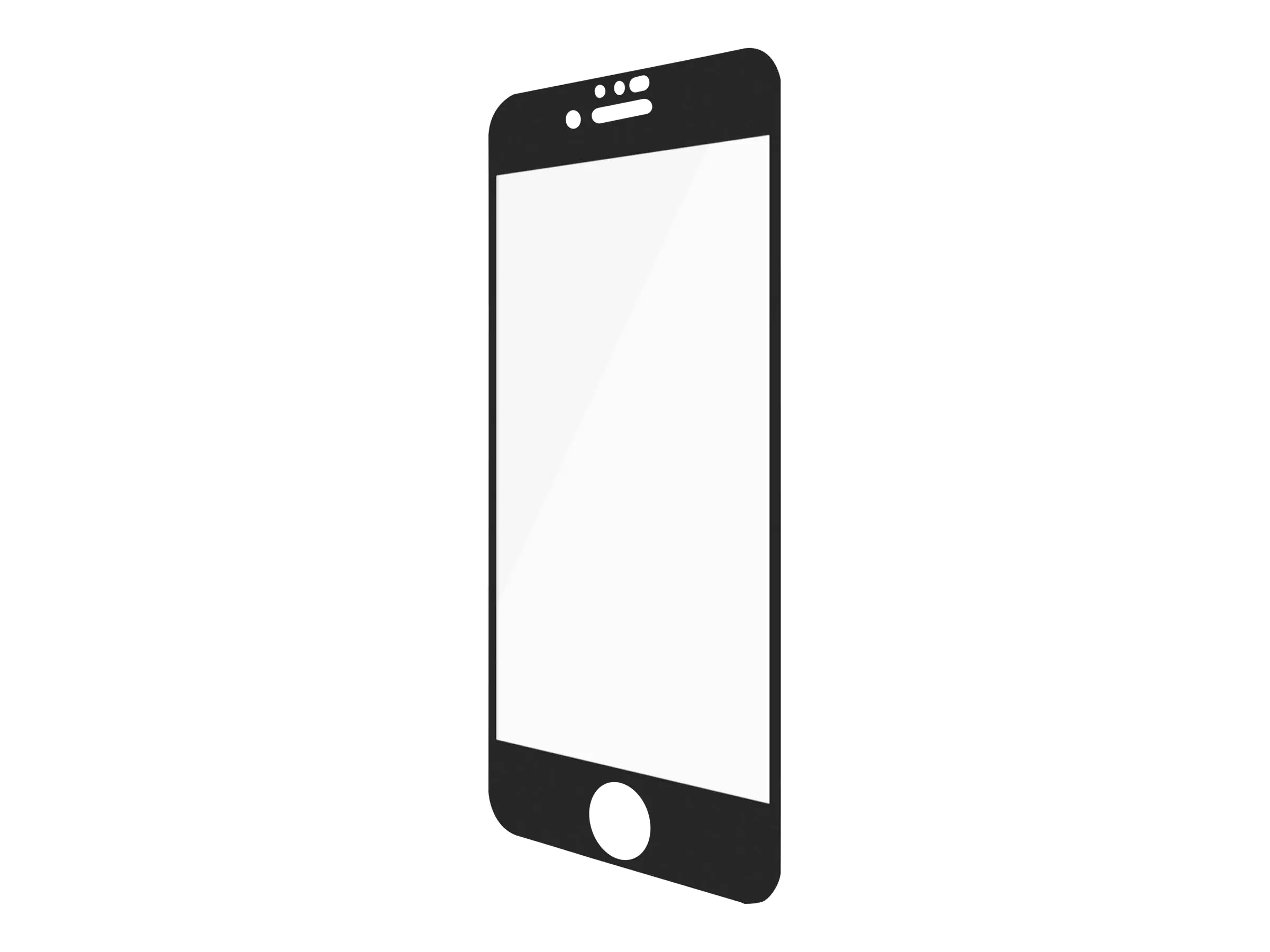 PanzerGlass Case Friendly - Bildschirmschutz für Handy - Glas - Rahmenfarbe schwarz - für Apple iPhone 6, 6s, 7, 8, SE (2. Generation) PanzerGlass Case Friendly - Bildschirmschutz für Handy - Glas - Rahmenfarbe schwarz - für Apple iPhone 6, 6s, 7, 8, SE (2. Generation)