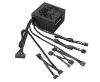 FSP HEXA 85+ PRO 450W Netzteil ATX ATX2.5 Schwarz, 450 W, 100 - 240 V, 50 - 60 Hz, 6-2.5 A, Aktiv, 85 W PPA450AD01