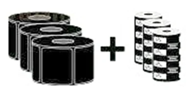 Zebra Z-Select 2000T - 102 x 152 mm 3 Rolle(n) Etiketten - für Zebra GX420, R2844; GK Series GK420; G-Series GC420; GX Series GX420, GX430; TLP 38XX