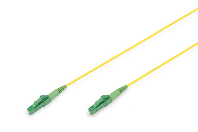 DIGITUS Glasfaser-Simplex-Patchkabel, Singlemode, LC/APC - LC/APC, 5 m DIGITUS Glasfaser-Simplex-Patchkabel, Singlemode, LC/APC - LC/APC, 5 m