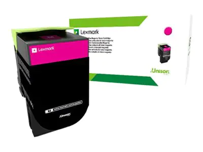 Lexmark Magenta - original - Tonerpatrone 80C2HME