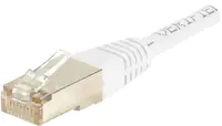 exertis Connect - Patch-Kabel - RJ-45 (M) zu RJ-45 (M) - 1.5 m - S/FTP - CAT 6 - geschirmt - weiß exertis Connect - Patch-Kabel - RJ-45 (M) zu RJ-45 (M) - 1.5 m - S/FTP - CAT 6 - geschirmt - weiß