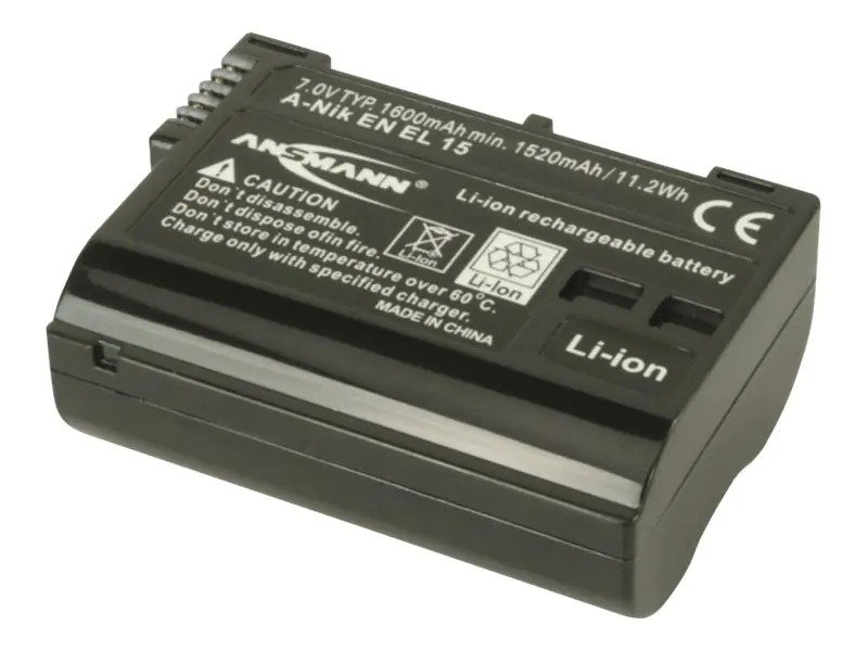 Ansmann A-Nik EN EL 15 - Batterie - Li-Ion 1400-0043
