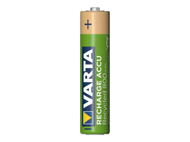 Varta Recharge Accu Recycled 56813 - Batterie 2 x AAA - NiMH - (wiederaufladbar) 56813101402