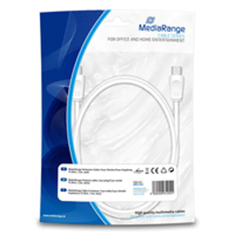 MEDIARANGE MRCS162, Anschlusskabel, Weiß, 1,5 m