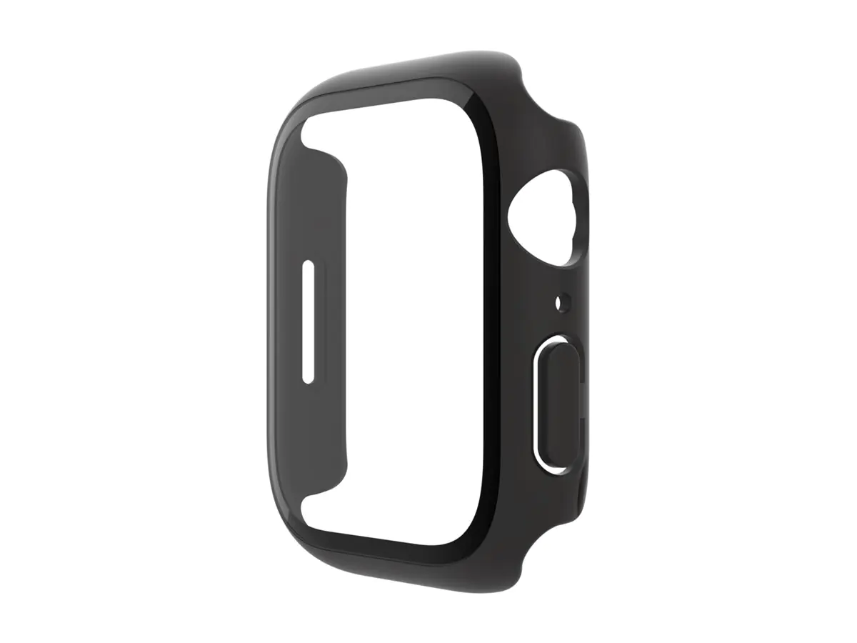 Belkin SCREENFORCE - Stoßstange für Smartwatch - 2-in-1 - Polycarbonat, gehärtetes Glas (9H) OVG004ZZBK-REV