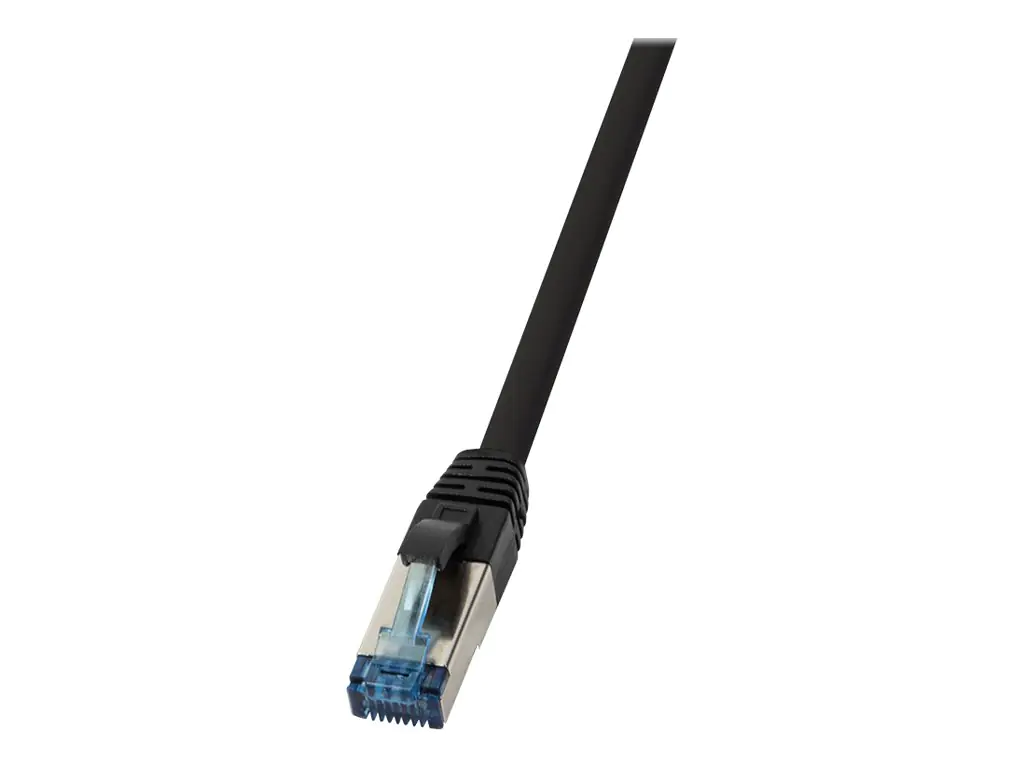 LogiLink 10G - Patch-Kabel - RJ-45 (M) zu RJ-45 (M) - 20 m - SFTP - CAT 6a - im Freien, halogenfrei - Schwarz