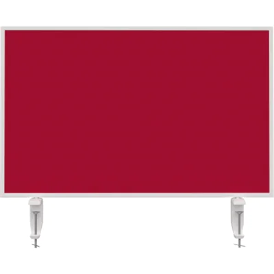 magnetoplan® Tischtrennwand VarioPin 80 x 50 cm (B x H) 2cm schwer entflammbar rot magnetoplan® Tischtrennwand VarioPin 80 x 50 cm (B x H) 2cm schwer entflammbar rot