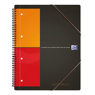 Oxford Collegeblock Meetingbook 100100362 DIN A4+ 80Blatt kariert Oxford Collegeblock Meetingbook 100100362 DIN A4+ 80Blatt kariert