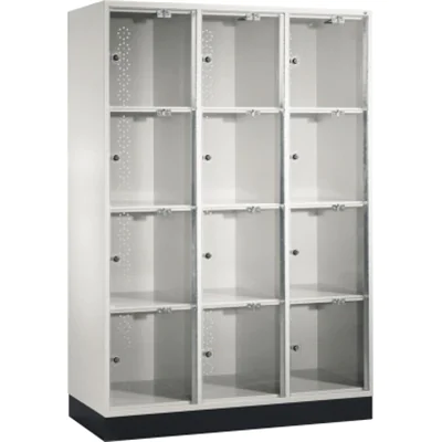 C+P Schließf.schrank 8470A302S10002 Acrylglastüren 1750x1220x500mm lgr C+P Schließf.schrank 8470A302S10002 Acrylglastüren 1750x1220x500mm lgr