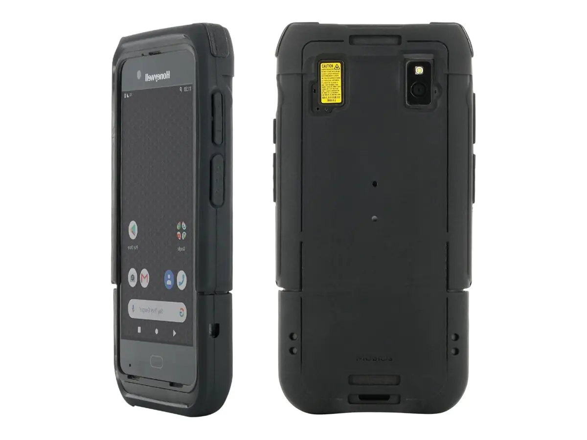 Mobilis PROTECH - Hintere Abdeckung für Handgerät - widerstandsfähig - Schwarz - für Honeywell CT45, CT45 XP