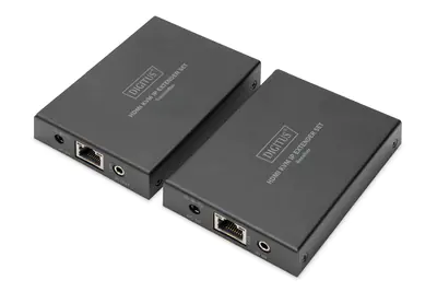 DIGITUS DS-55507 - Sender und Empfänger - Video-/Audio-/Infrarot-Übertrager - HDMI - über CAT 5e/6/6a/7 - bis zu 150 m DIGITUS DS-55507 - Sender und Empfänger - Video-/Audio-/Infrarot-Übertrager - HDMI - über CAT 5e/6/6a/7 - bis zu 150 m