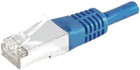 Dexlan - Patch-Kabel - RJ-45 (M) zu RJ-45 (M) - 7.5 m - SFTP, PiMF - CAT 6a - verseilt - Blau Dexlan - Patch-Kabel - RJ-45 (M) zu RJ-45 (M) - 7.5 m - SFTP, PiMF - CAT 6a - verseilt - Blau