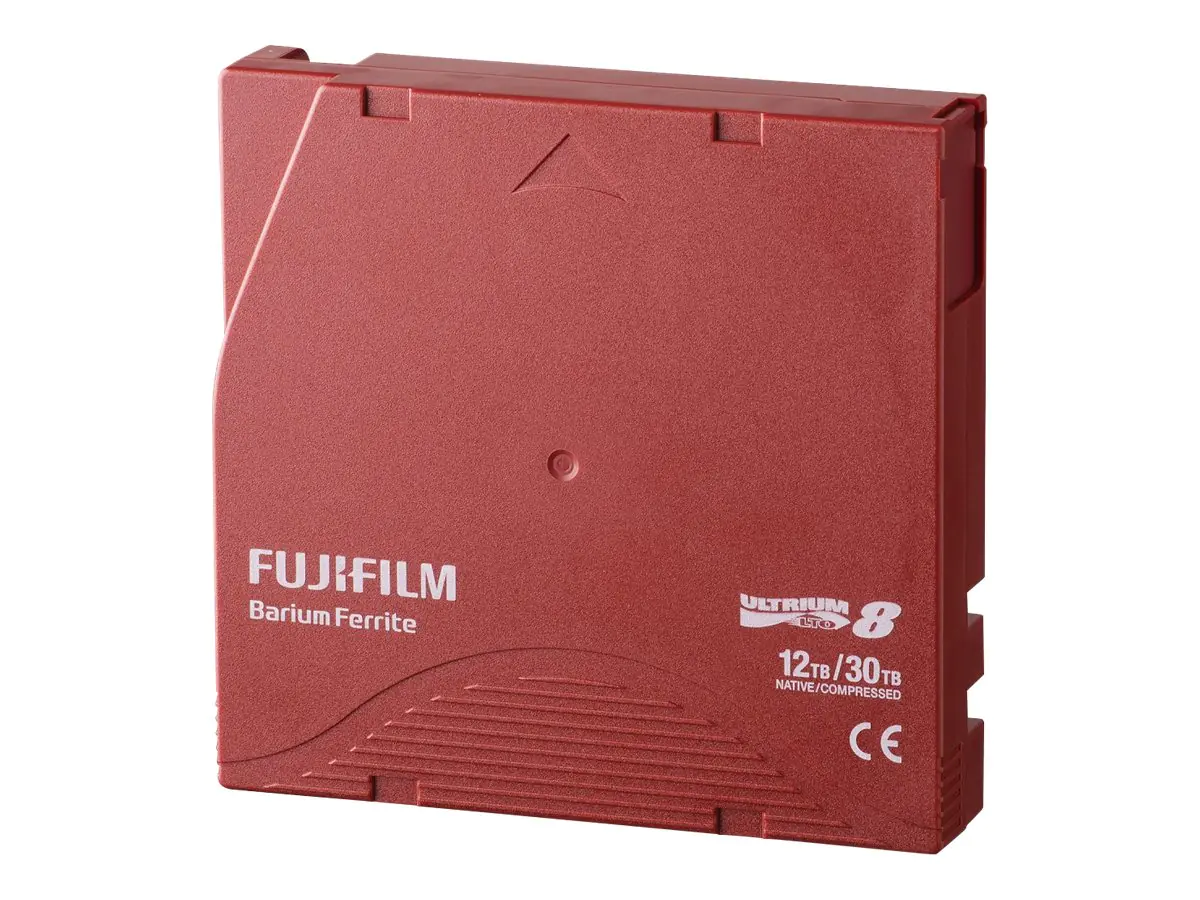 Fuji LTO Ultrium 8 - LTO Ultrium 8 - 12 TB / 30 TB - Mit Strichcodeetikett
