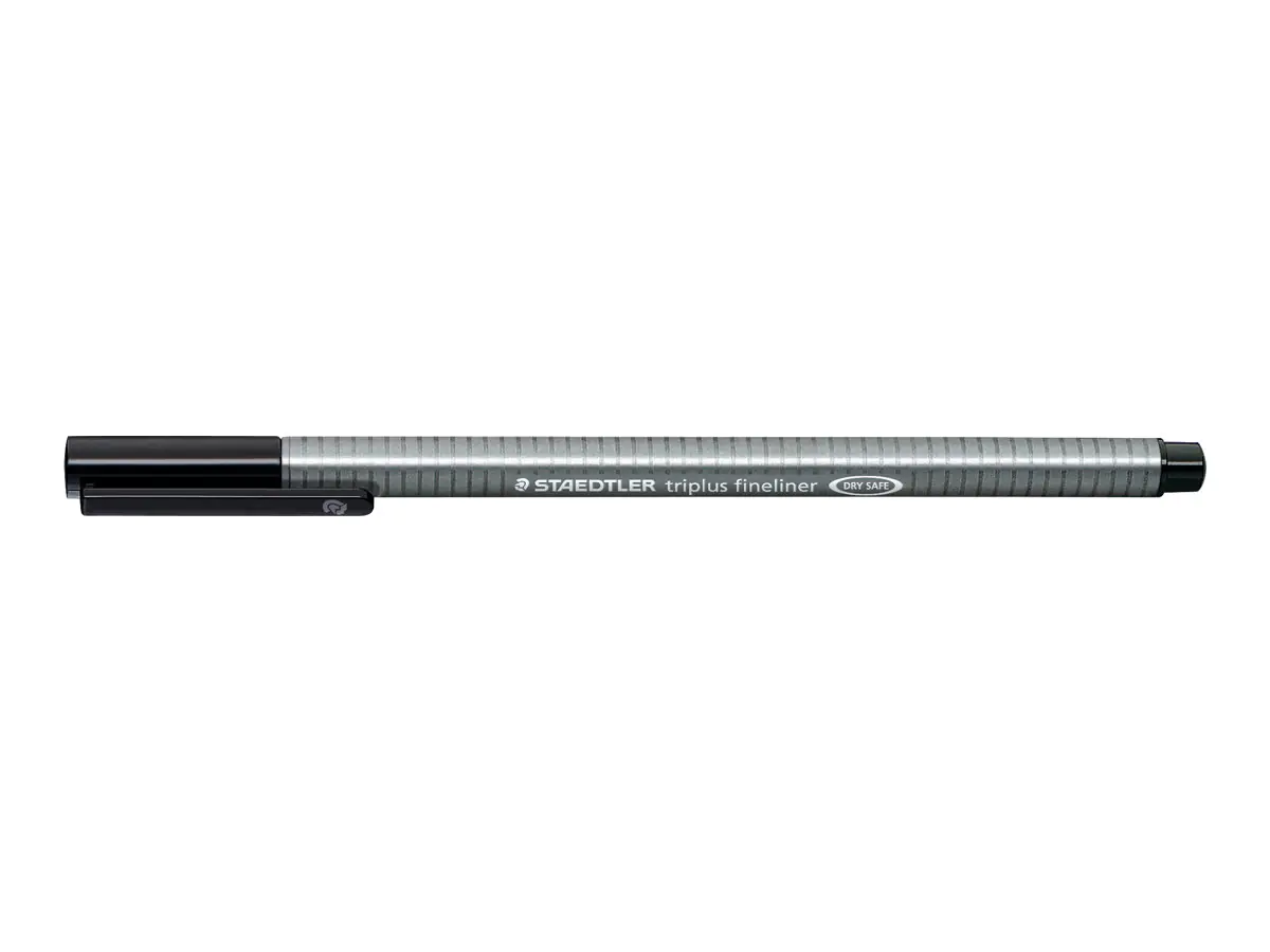 STAEDTLER triplus - Fineliner - wasserbasierte Tinte - 0.3 mm - extrafein (Packung mit 10) 334 SB10