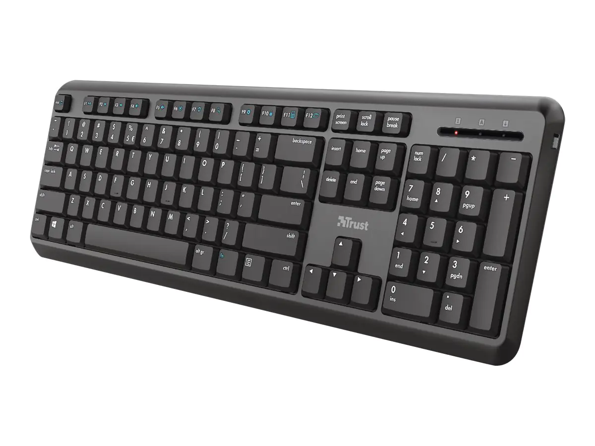 Trust Ody - Tastatur - kabellos - 2.4 GHz - Deutsch 24335